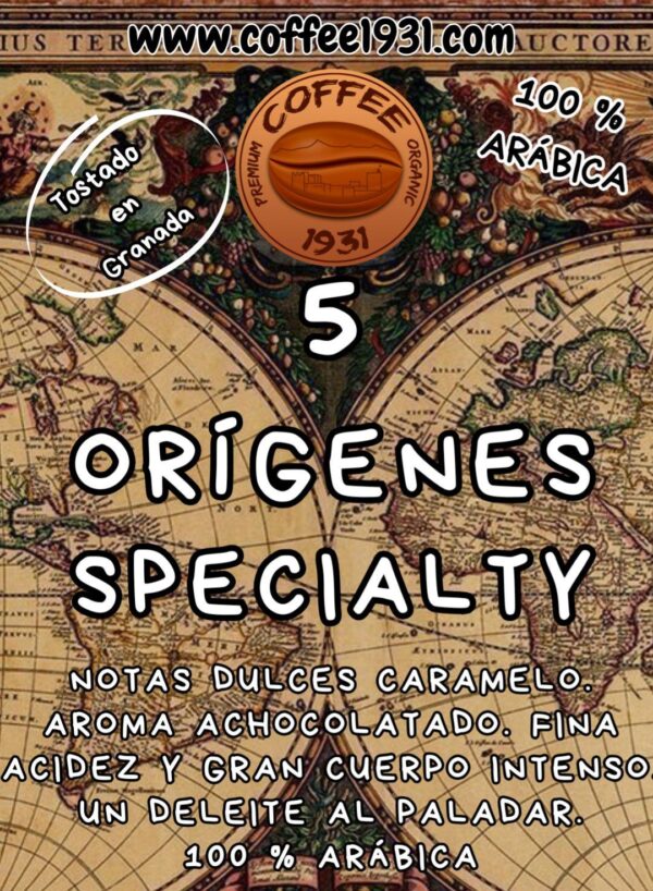 Café 5 Orígenes Specialty