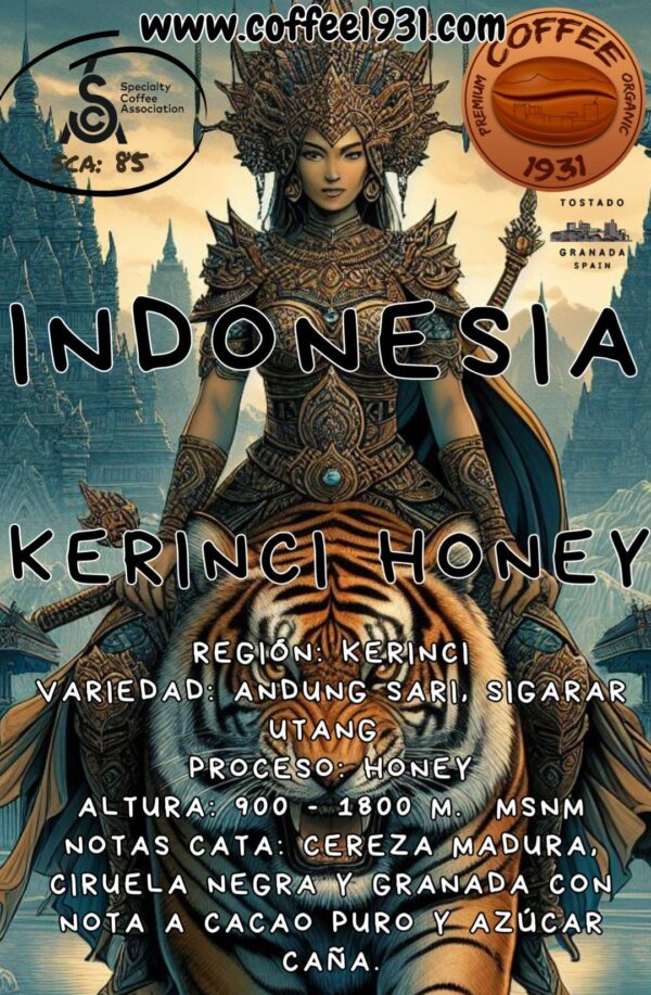 Café Indonesia Kerinci Honey (Sca 85)