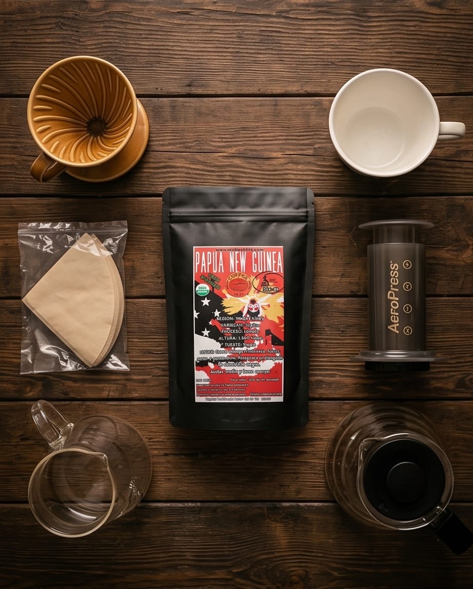 Café Papua Nueva Guinea (Coffee Specialty 86 Sca) - Imagen 4