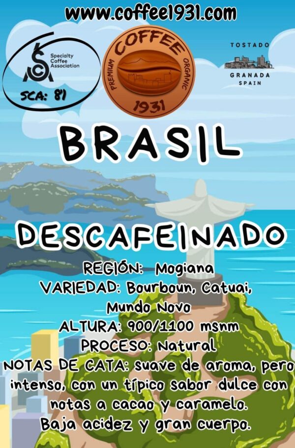 Brasil Turquesa Descafeinado