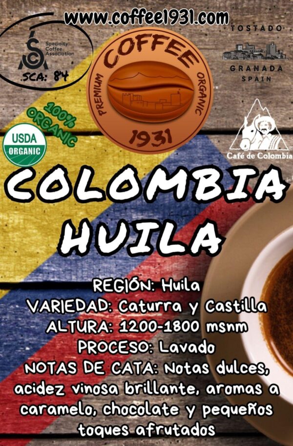 COLOMBIA HUILA (SCA 84 Puntos)