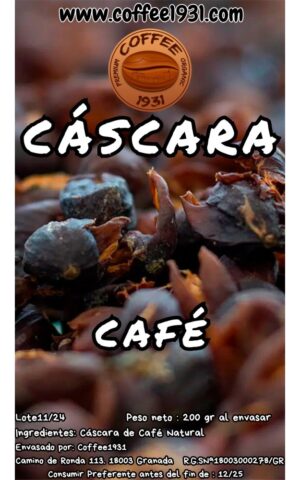 CÁSCARA DE CAFÉ 200 Gramos