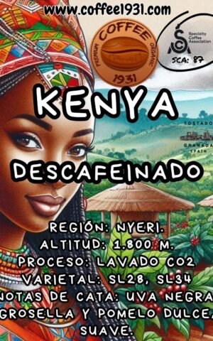 Kenya Descafeinado (Sca 86 puntos)