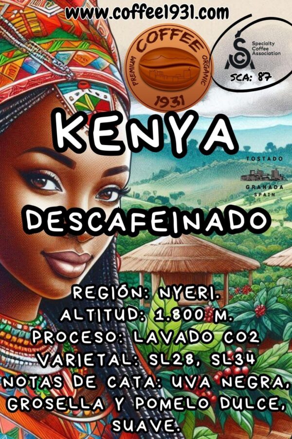 Kenya Descafeinado (Sca 86 puntos)