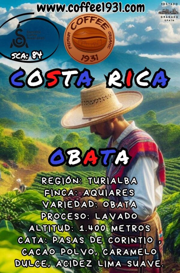 COSTA RICA OBATA (SCA 84 puntos)
