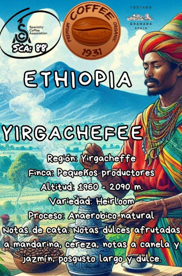 Café Ethiopia Yirgachefee (88 Sca)