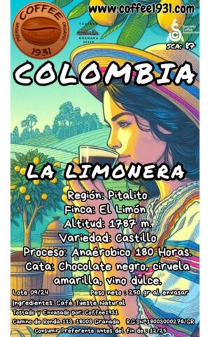 Café Colombia La Limonera (Sca 87 Puntos)