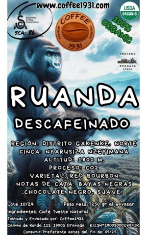 Descafeinado Ruanda (86 Sca)