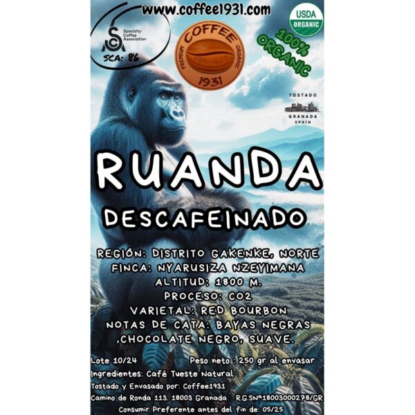 Descafeinado Ruanda (86 Sca)