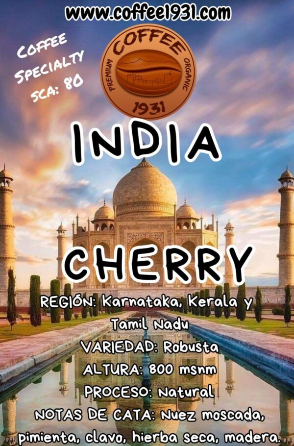 India Cherry (Coffee Specialty 80 Sca) ROBUSTA
