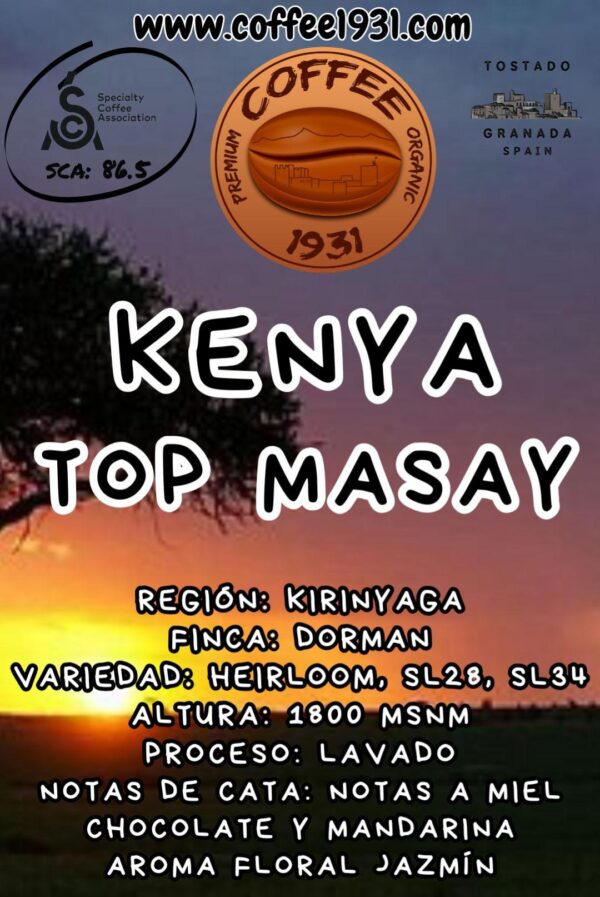 Café Kenya Top Massai (Sca 86 Puntos)