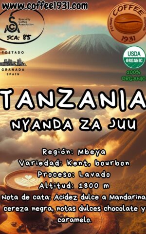 Café Tanzania Nyanda Za Juu (85 Sca)