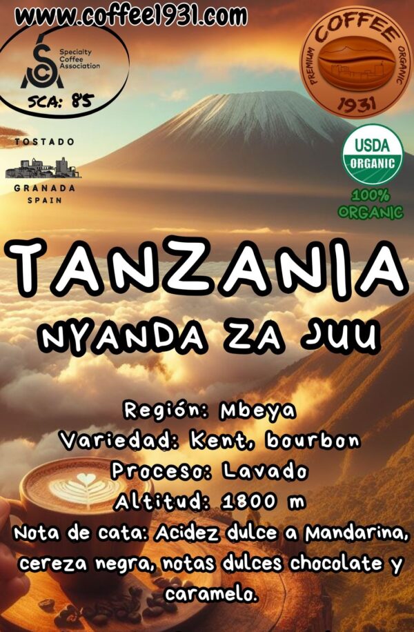 Café Tanzania Nyanda Za Juu (85 Sca)