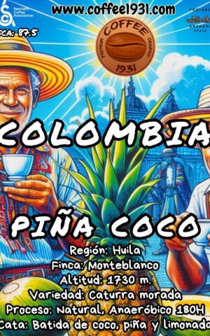 Café Colombia Piña Coco (87.5 Sca)