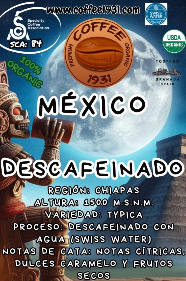 Café Descafeinado México (84 Sca)