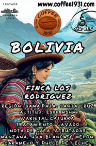Café Bolivia Finca Los Rodriguez  (Coffee Specialty 83,5 Sca)