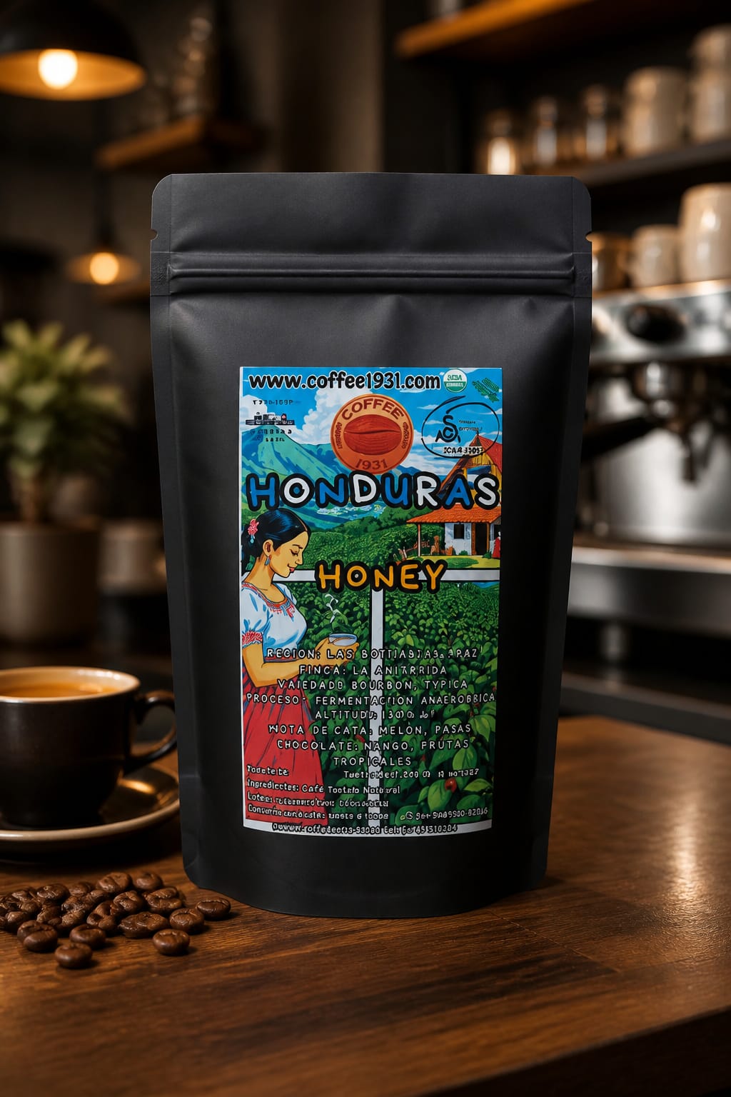 Café Honduras Honey (Coffee Specialty 85 Sca) - Imagen 6