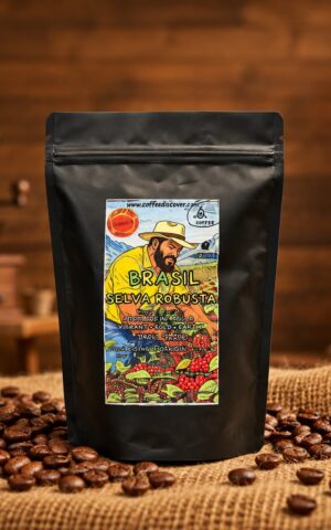 Café Brasil Selva Robusta  (Coffee Specialty 83 Sca)