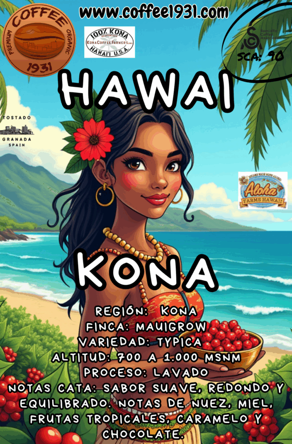 Café Hawai Kona Alhoja (90 Sca)