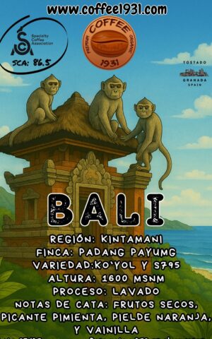 Bali  Kintamani (Coffee Specialty 85 Sca)