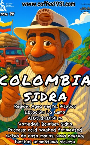 Café Colombia Sidra (88 Sca)