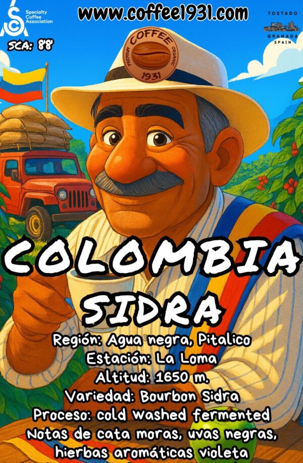Café Colombia Sidra (88 Sca)