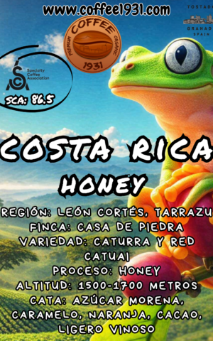 Costa Rica Honey (Coffee Specialty 86.5 Sca)