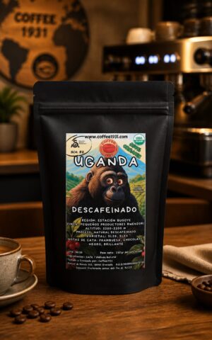 Descafeinado Uganda (Coffee Specialty 82 Sca)