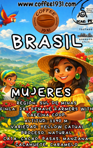 Café Brasil Mujeres (85 Sca)