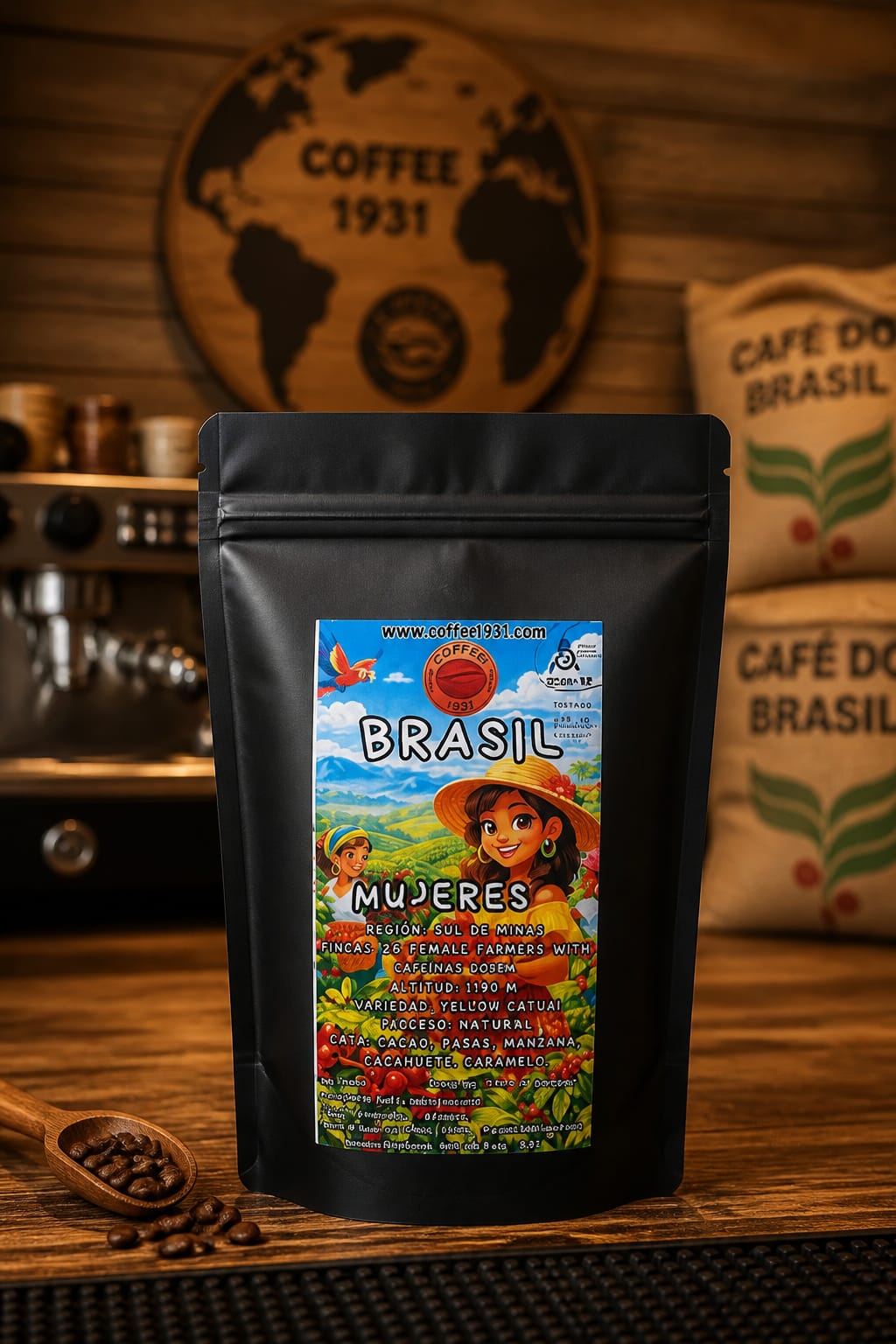 Café Brasil Mujeres (85 Sca)