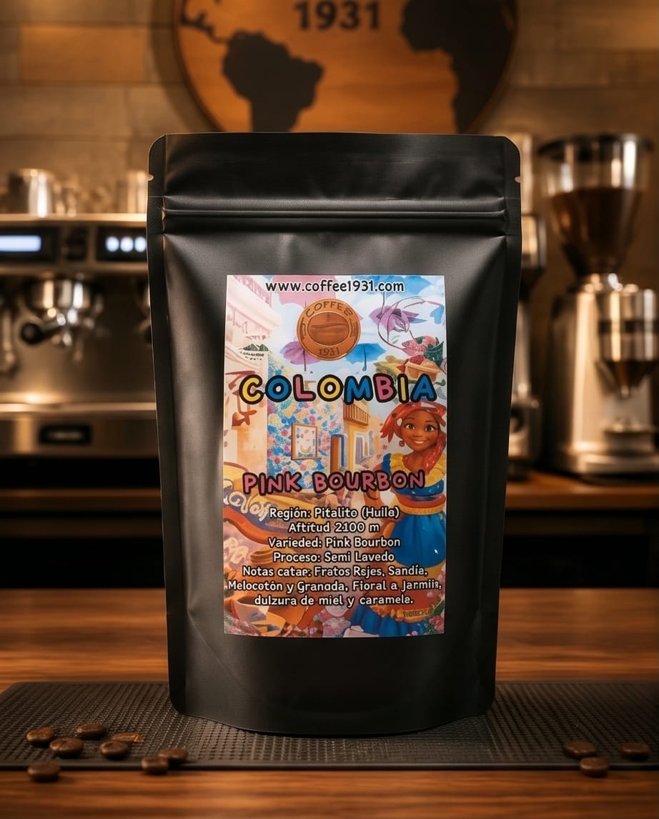 Colombia Pink Bourbon (Coffee Specialty 85 Sca)