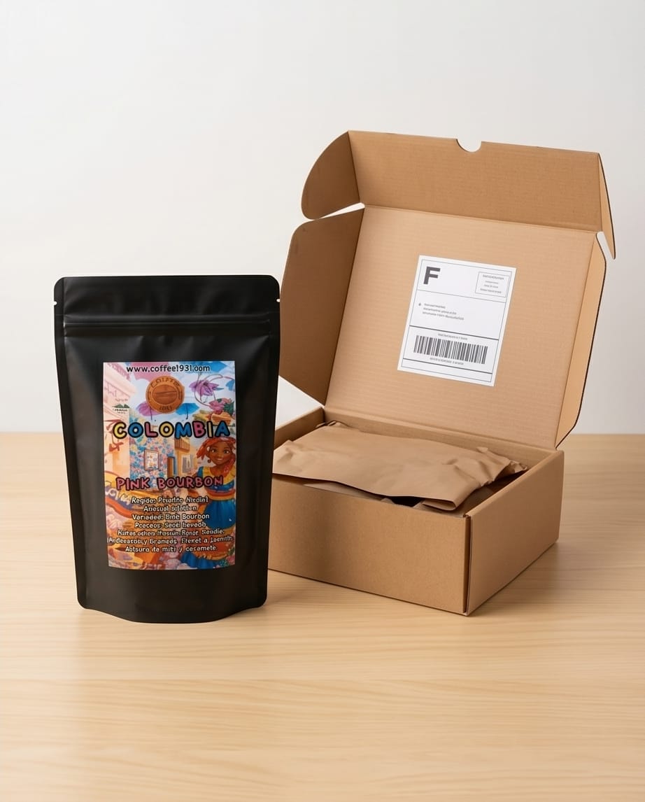 Colombia Pink Bourbon (Coffee Specialty 85 Sca) - Imagen 4