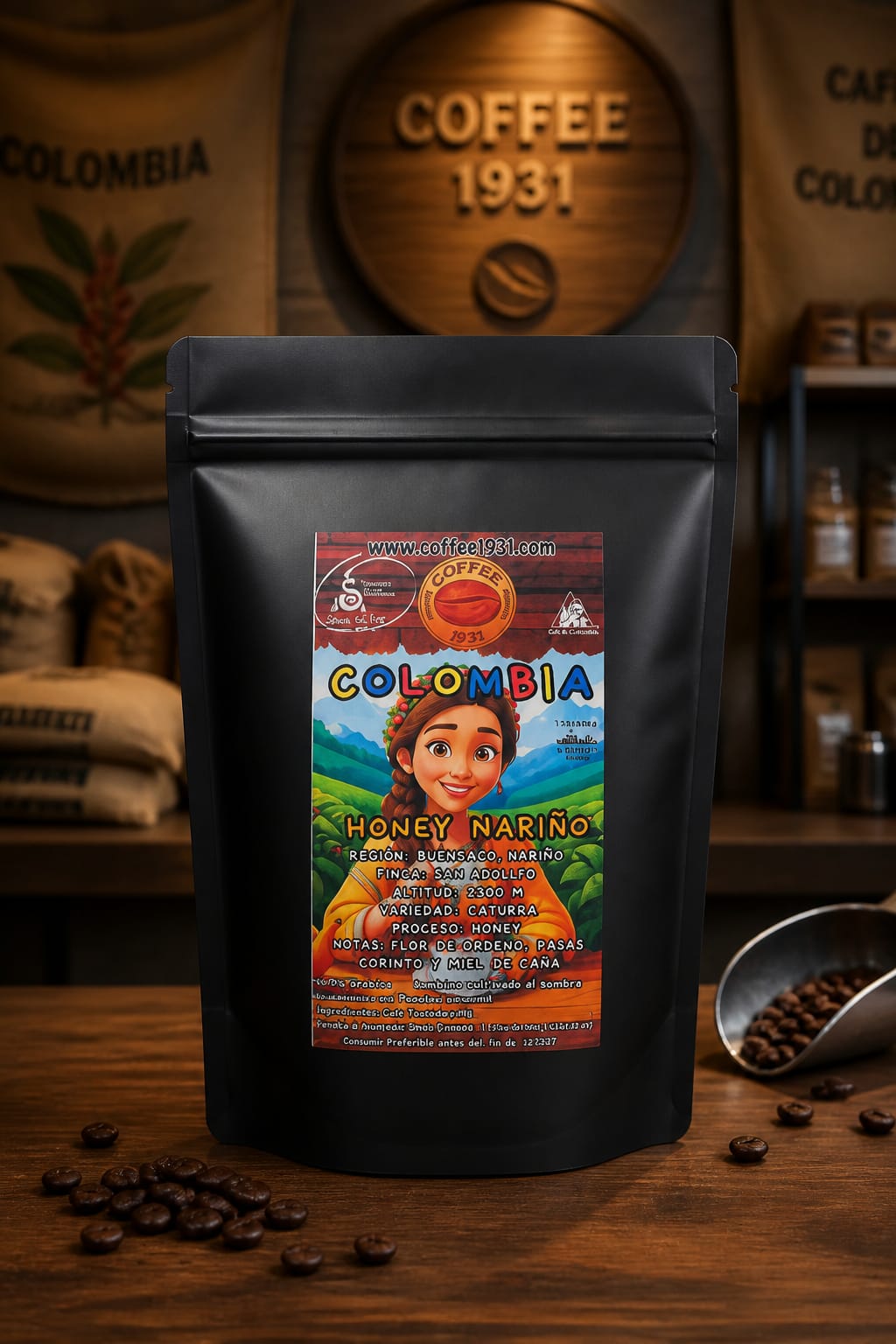 Café Colombia Honey (86.75 Sca)