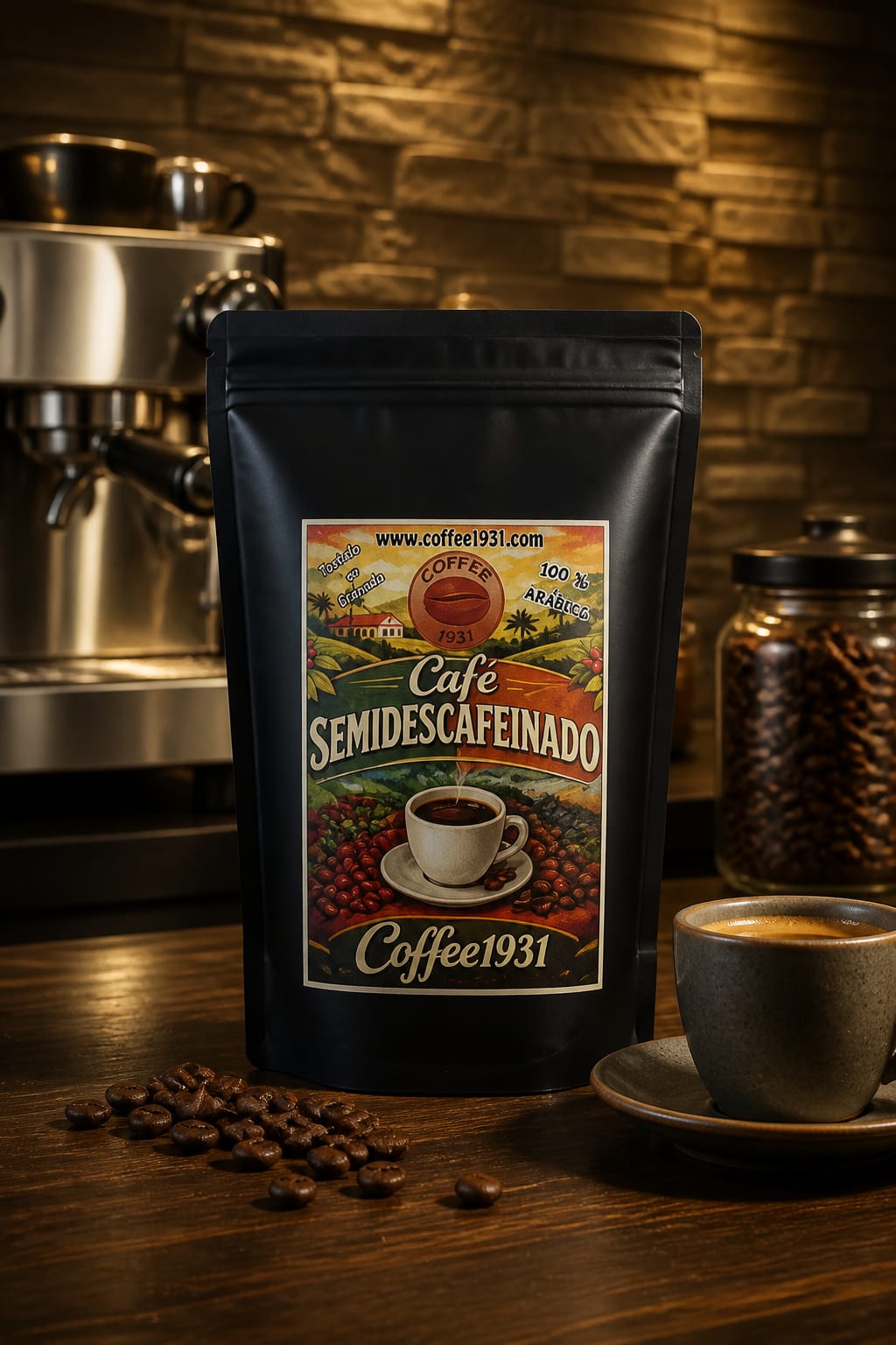 Café Semidescafeinado (Blend Coffee Specialty) - Imagen 2