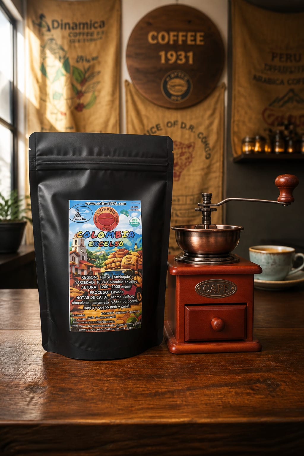 Café Colombia Excelso (Coffee Specialty 84 SCA)