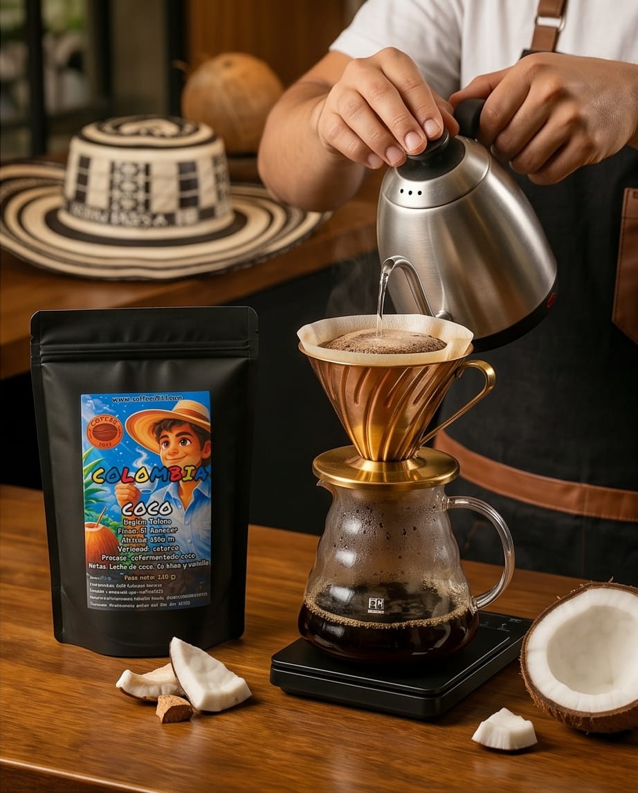 Café Colombia Coco (87.5 Sca) - Imagen 4