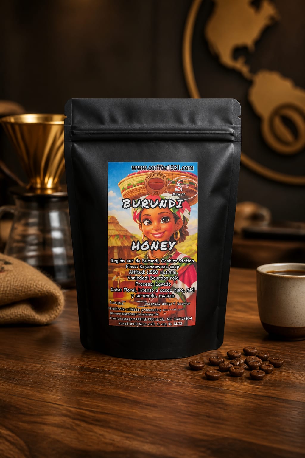 Café Burundi Honey (85 Sca) - Imagen 6