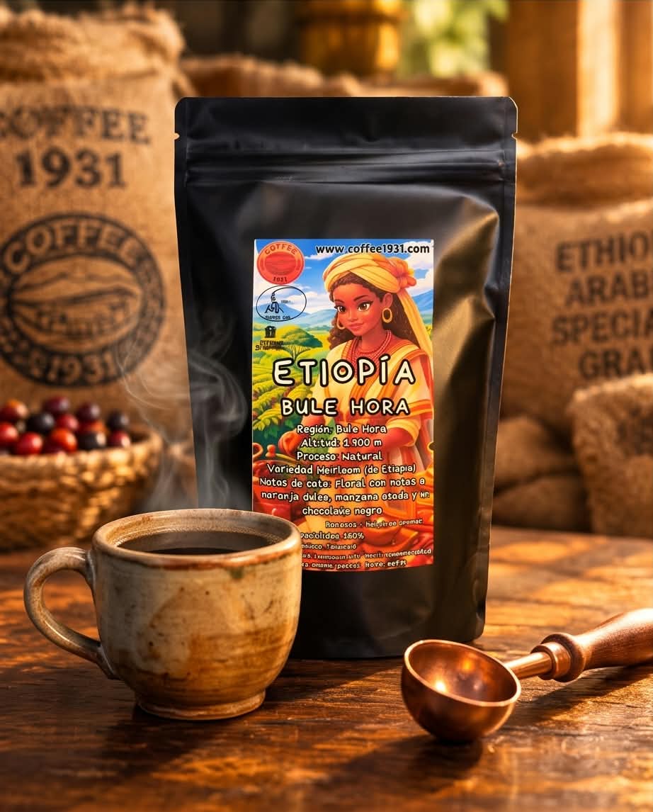 Café Etiopía Bule Hora (86 Sca) - Imagen 3