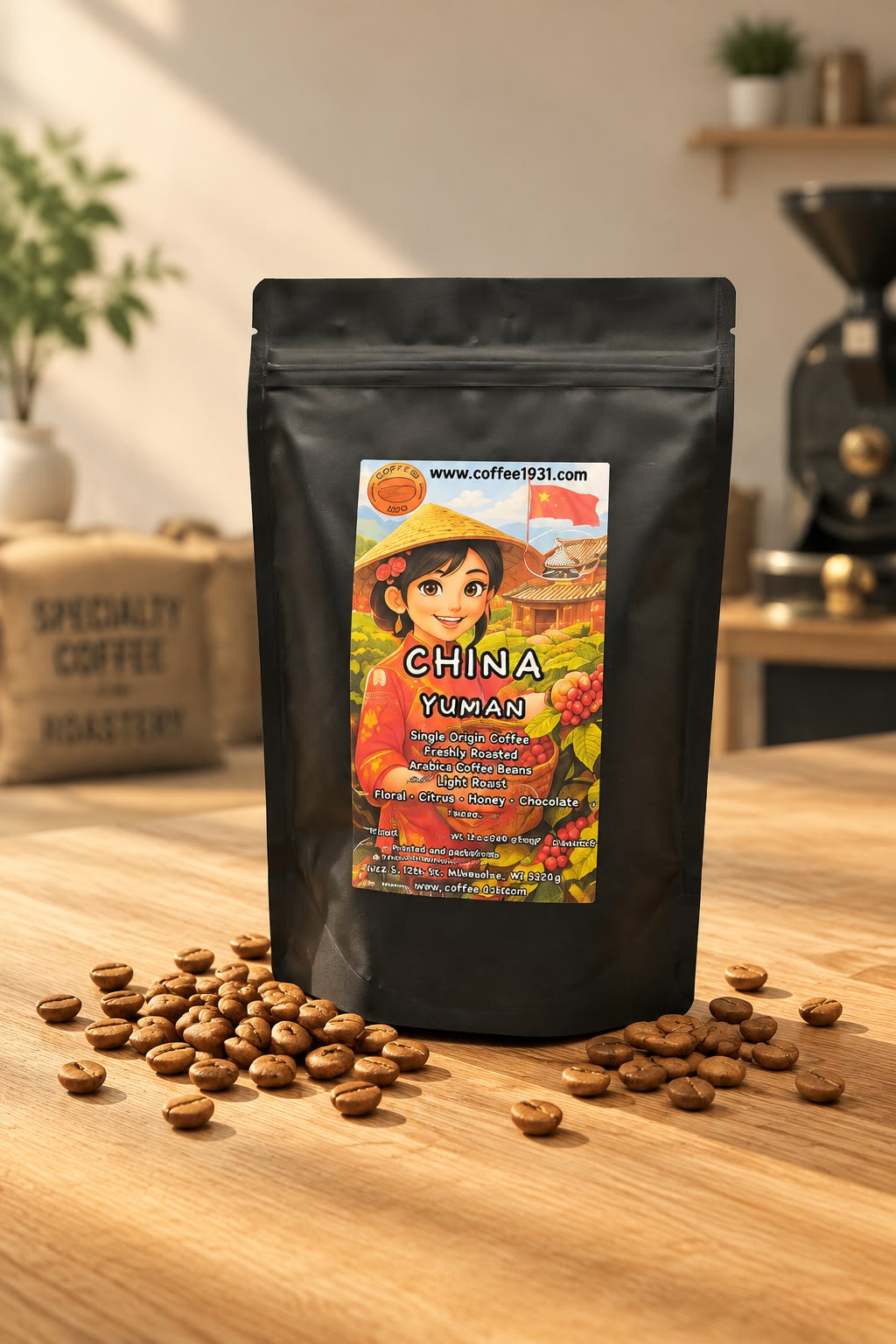 Café China Yuman (Sca 84 puntos) - Imagen 3